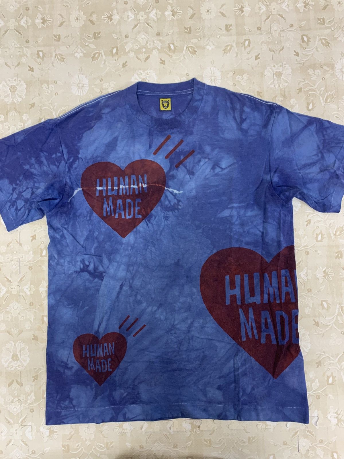 Made Human Made Heart Tee Custom Tie Dye