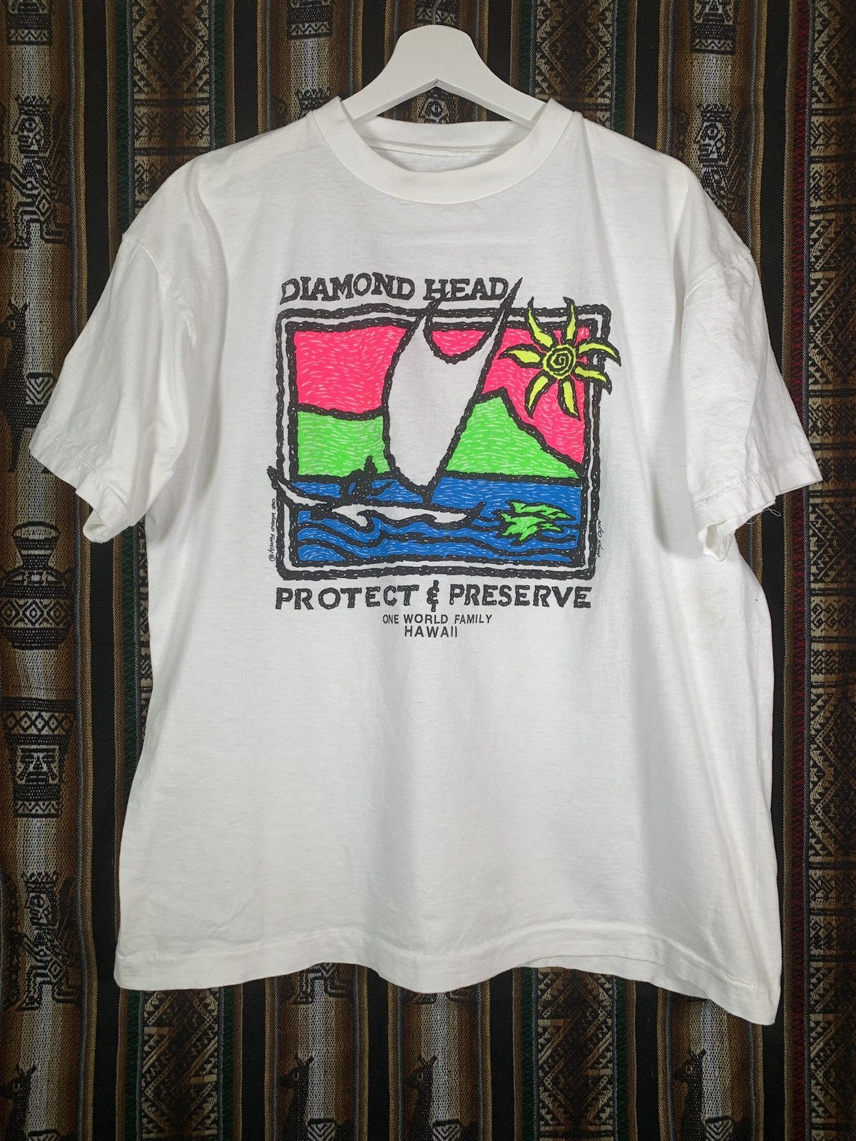 Vintage Hawaii Diamond Head Park Surf T Shirt Usa Hoodie, Sweatshirt | FlexRushtees.com