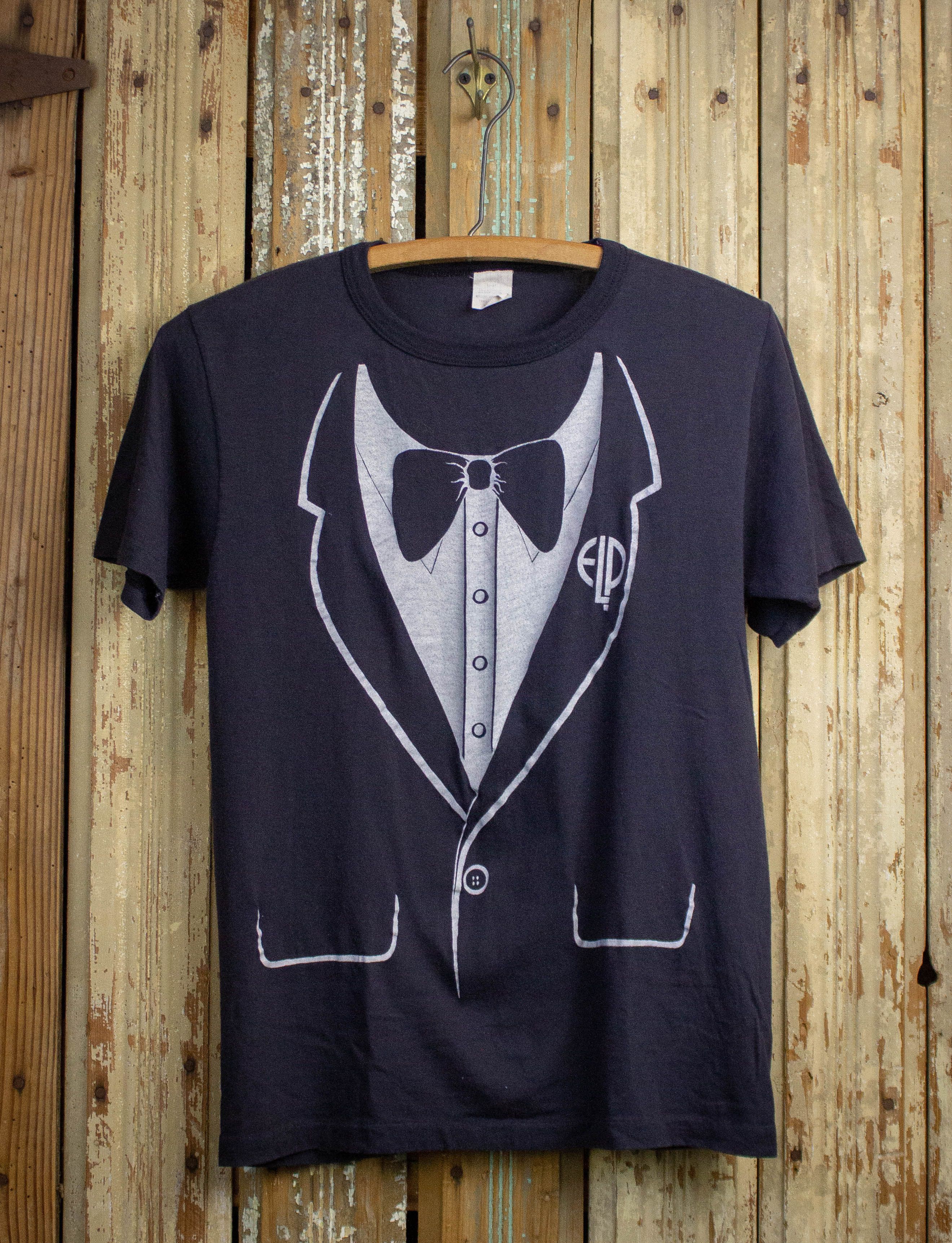 Vintage Emerson Lake And Palmer Elp Tux Tour Concert Shirt 70s
