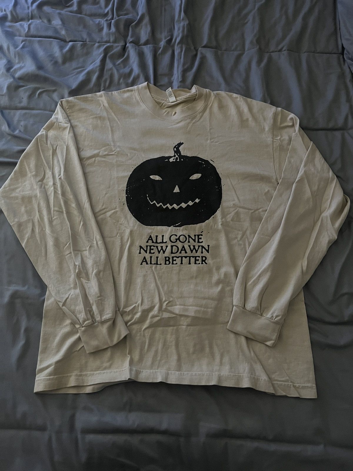 Haunted Mound Og Ghost Mountain Pumpkin New Dawn Long Sleeve