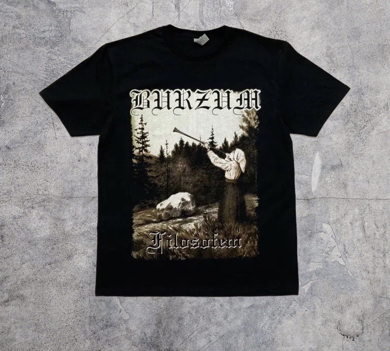Band Tees Burzum Filosofem Metal Blackmetal Shirt Tee Death Archive Hoodie, Sweatshirt | FlexRushtees.com