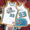 Ness Mitchell And Ness Grant Hill Swingman Jersey