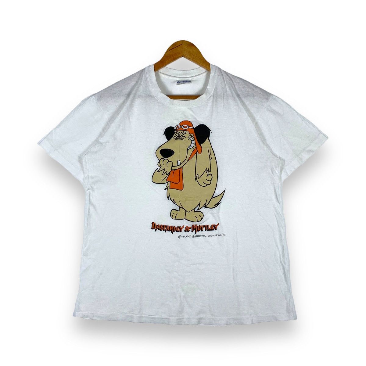 Vintage 90 S Dastardly Muttley Hanna Barbera Cartoon Tee Hoodie, Sweatshirt | FlexRushtees.com