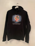 Pleasures Your Future Self Hoodie Black Gently Worn