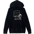 Vintage Peanuts Printed Hoodie Sweater Black Size L T-Shirts, Sweatshirt | FlexRushtees.com