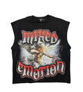 Other Mixed Emotions Angel Sleeveless Tee Black Hoodie, Sweatshirt | FlexRushtees.com