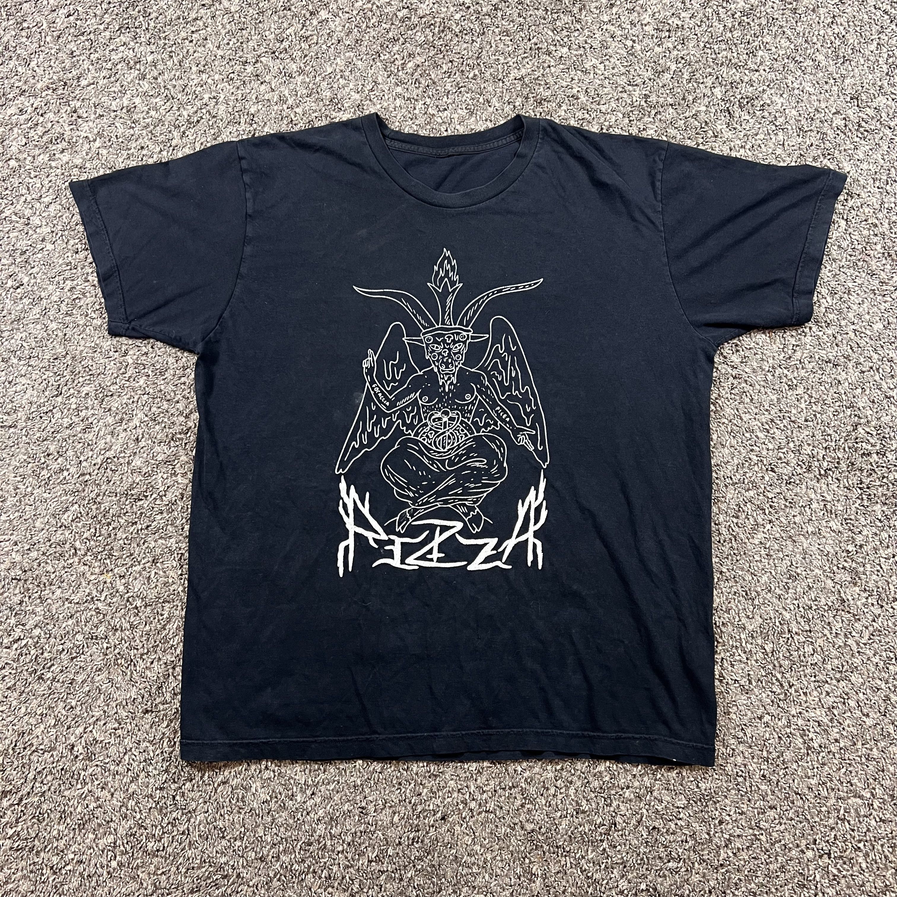 Vintage 2000 S Pizza Face Band T Shirt Hoodie, Sweatshirt | FlexRushtees.com