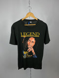 Marley Bob Marley Band Tee T Shirt Black Vintage Size M Hoodie, Sweatshirt | FlexRushtees.com