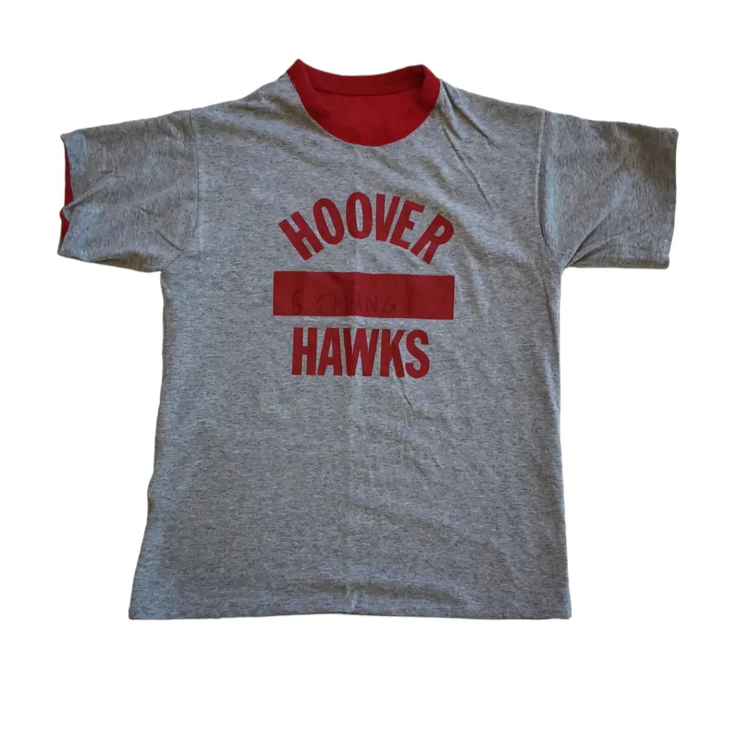 Vintage 70s Reversible Hoover Hawks Tee