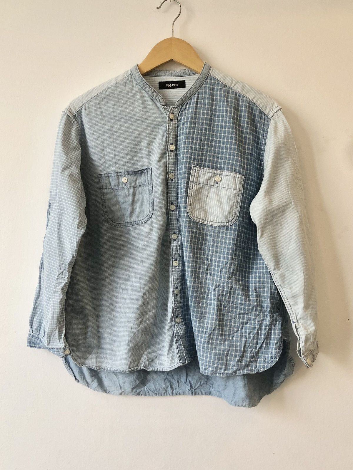 Ne Net Patchwork Shirt
