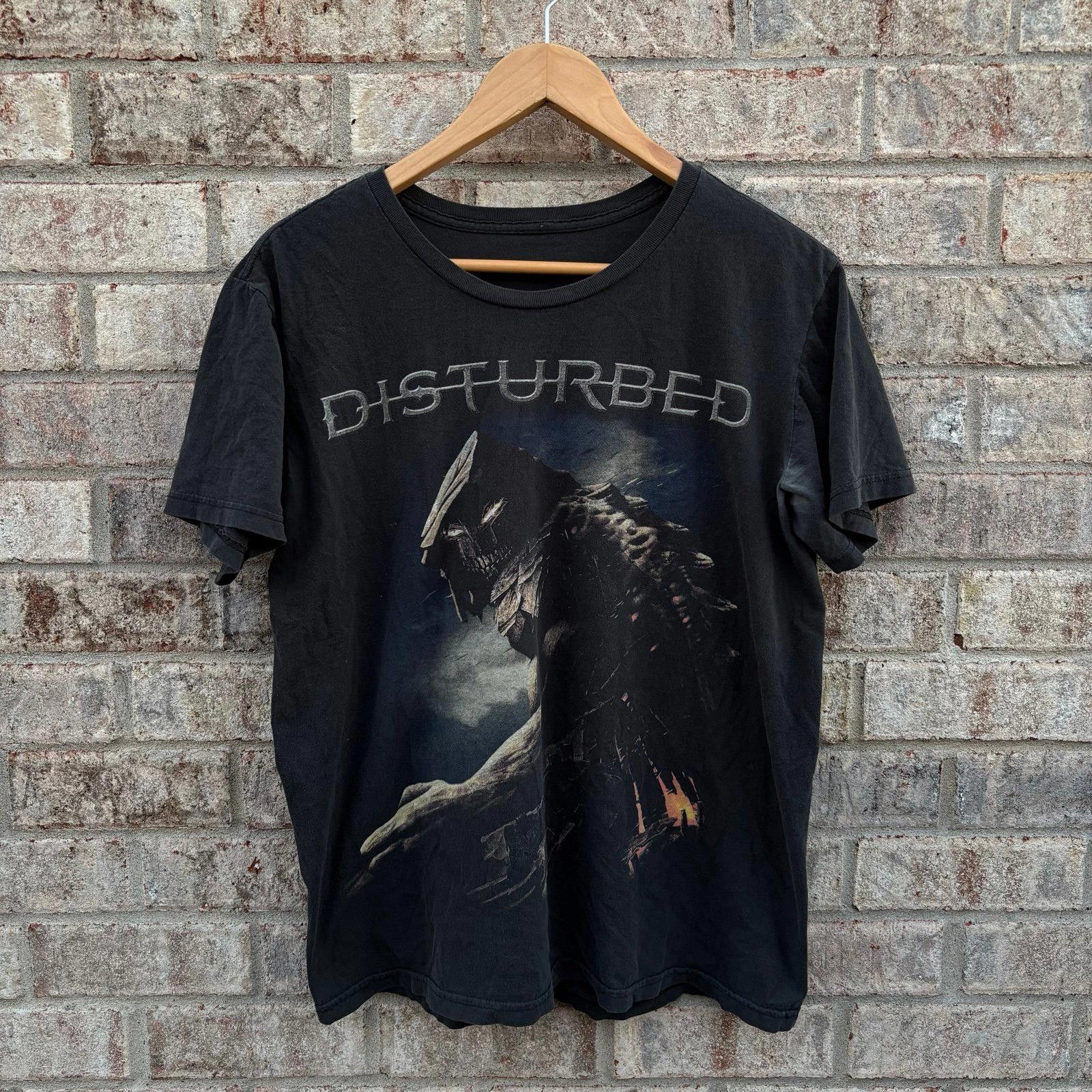 Giant Y2k Disturbed Band Tee Hoodie, Sweatshirt | FlexRushtees.com