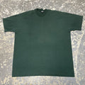 Vintage Green Fruit Of The Loom Faded 90s Usa Tshirt