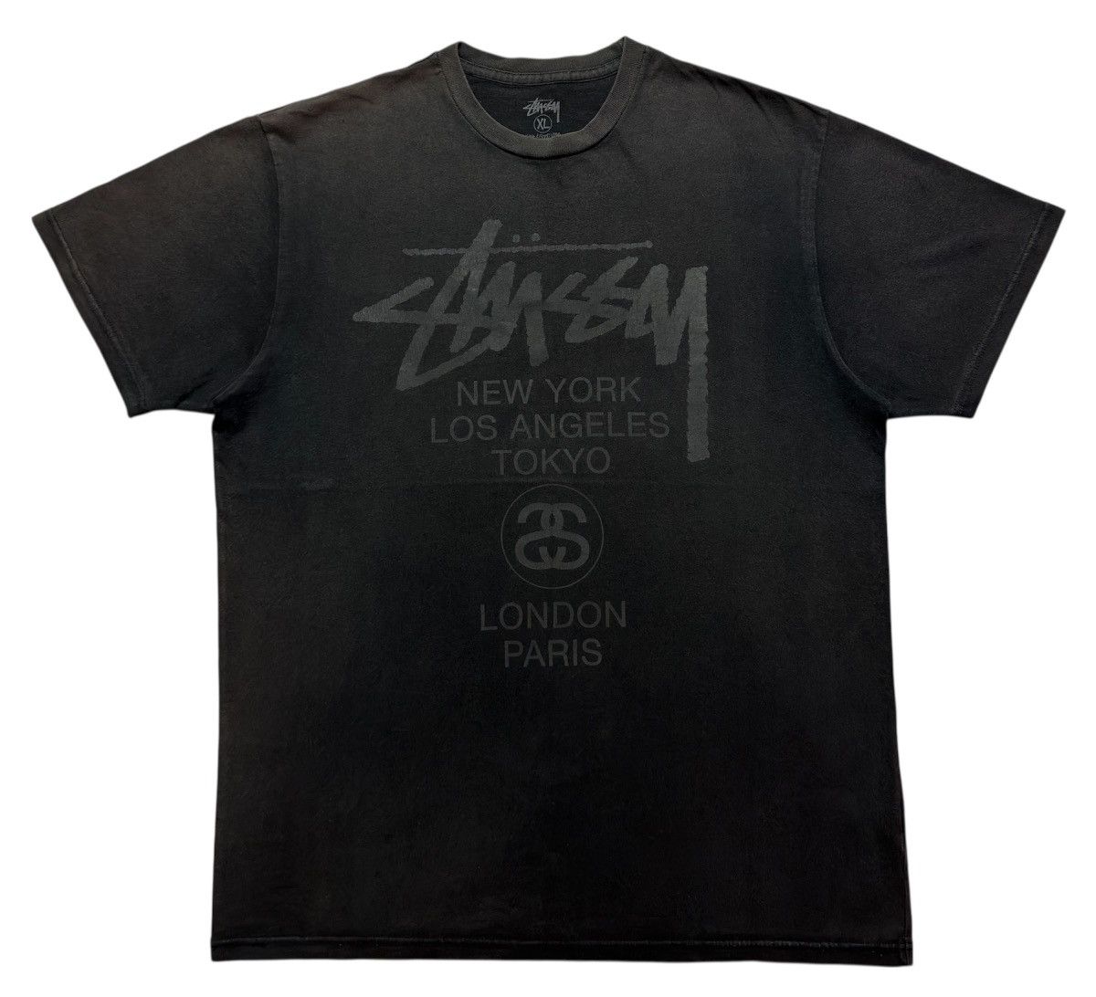 Faded Stussy Tee Shirt Hoodie, Sweatshirt | FlexRushtees.com