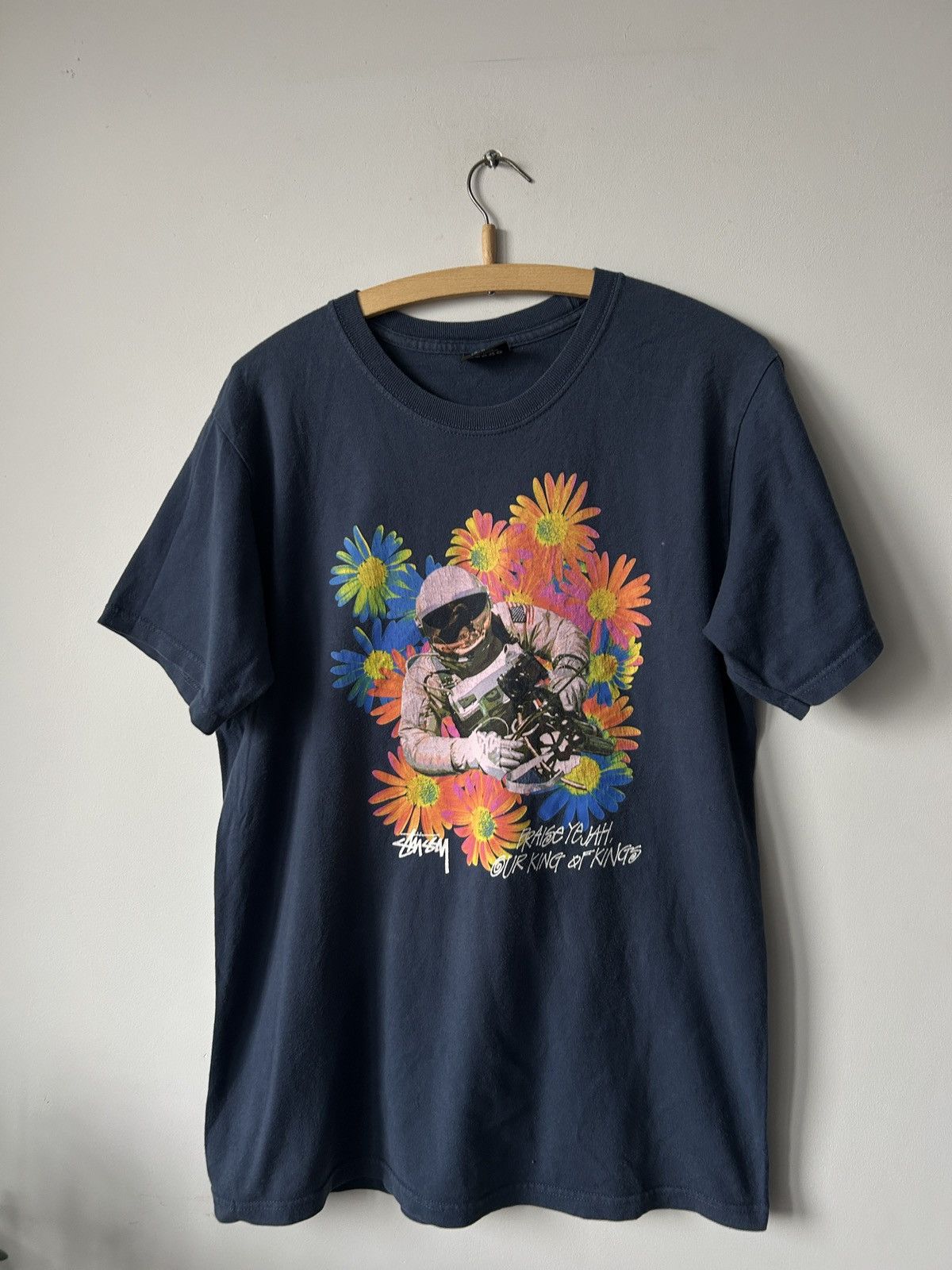Vintage Stussy Astronaut T Shirt