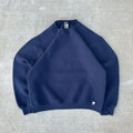 Russell Athletic X Stussy Vintage 90s Blue Essential Russel Crewneck Boxy Medium