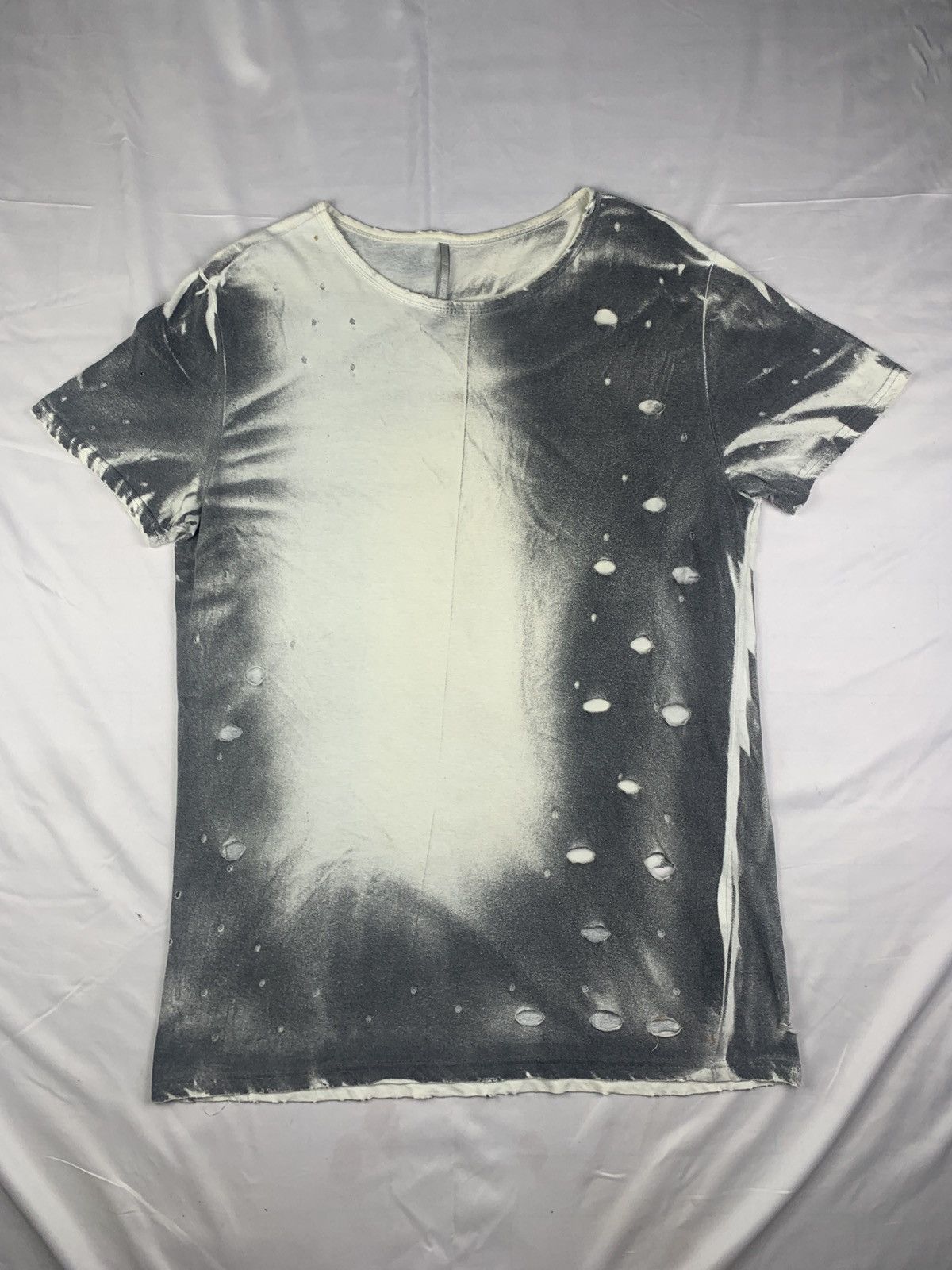 Museum Unplugged Museum Washed Strange Print All Over Ripped Tee Hoodie, Sweatshirt | FlexRushtees.com