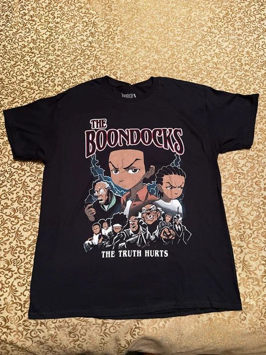 Vintage Deadstock The Boondocks Graphic Tee Hoodie, Sweatshirt | FlexRushtees.com