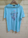 Vintage Rare 24hour Television Japan Artist Graphic Tee Turquoise Xl Hoodie, Sweatshirt | FlexRushtees.com