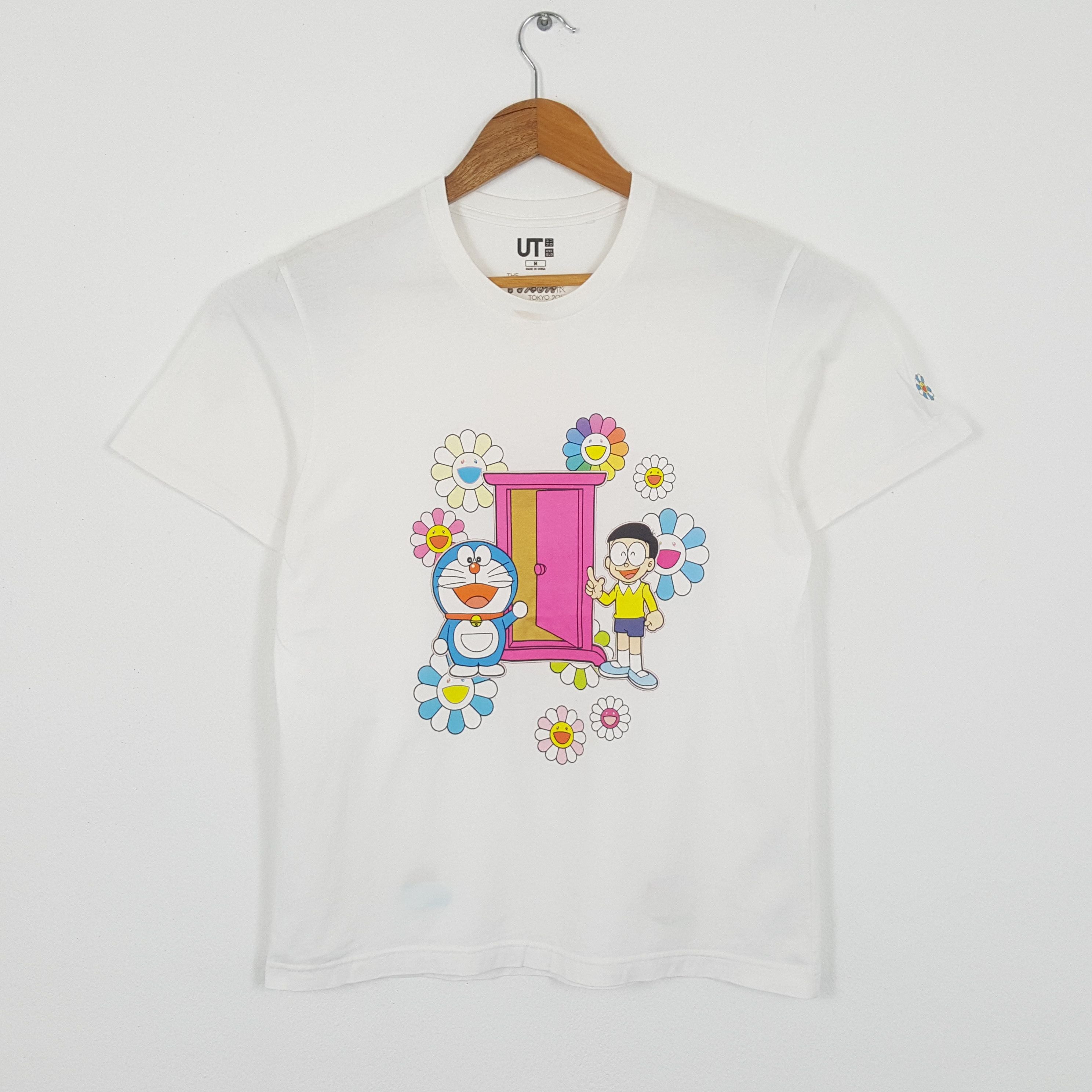 Vintage Doraemon X Takashi Murakami Japanese Artist T Shirts Hoodie, Sweatshirt | FlexRushtees.com