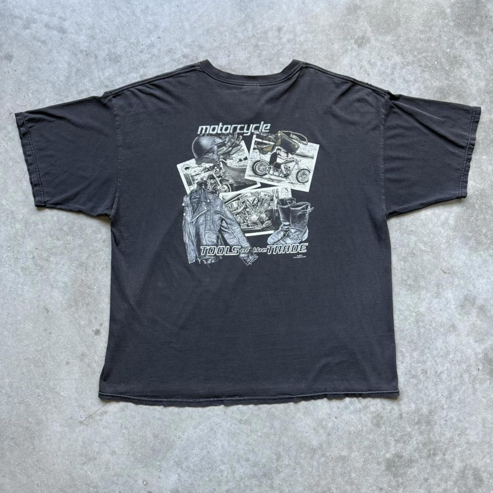 Other Motorcycle Tools Of The Trade Y2k Faded Graphic T Shirt Hoodie, Sweatshirt | FlexRushtees.com