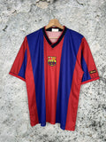 Vintage Rogers Fc Barcelona Fan Club Jersey Football Soccer