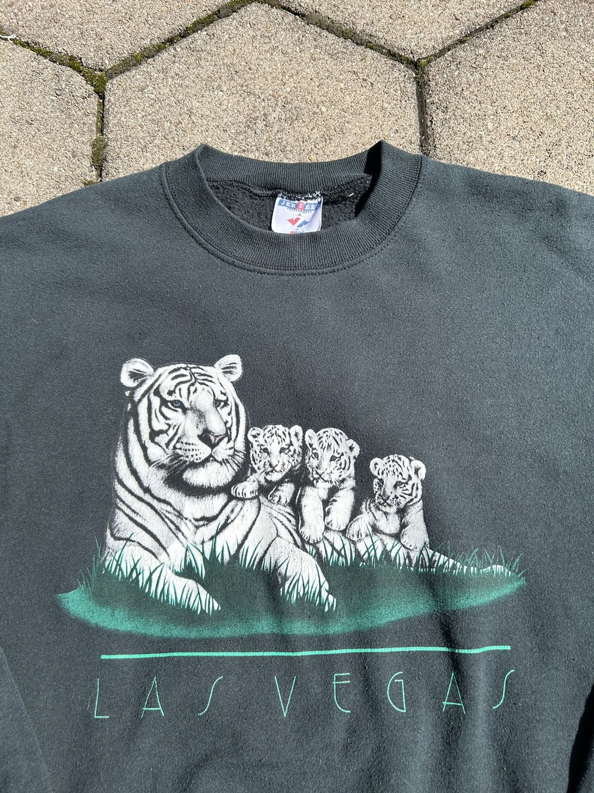 Vintage Jerzees Tiger Crewneck