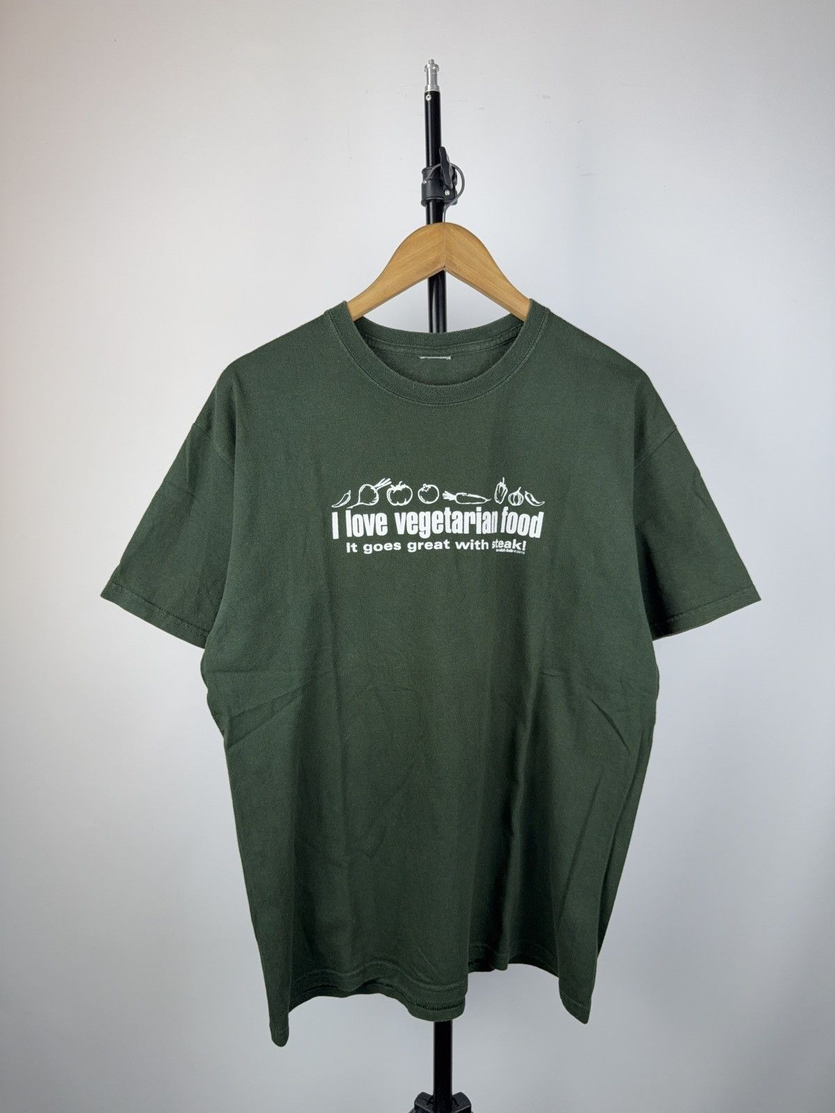 Vintage 2010 Humor Funny I Love Vegetarian Food Tee Shirt Hoodie, Sweatshirt | FlexRushtees.com