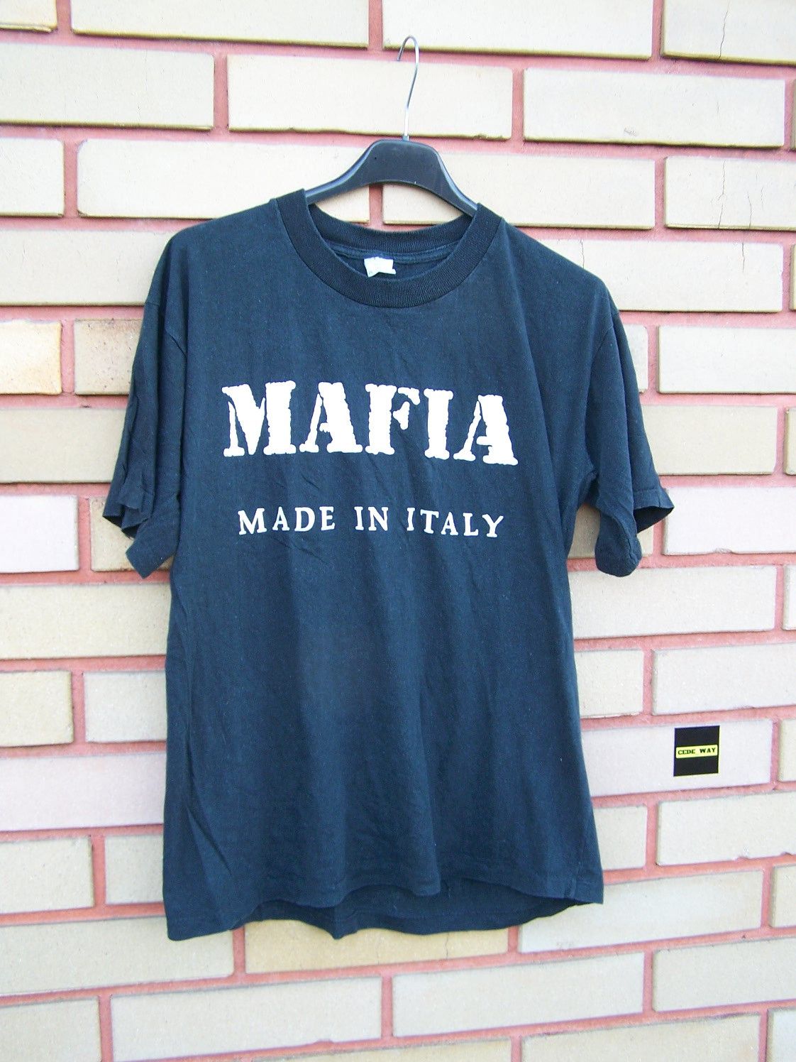 Vintage 80s Mafia Made In Italy Tee Rare Grail Hoodie, Sweatshirt | FlexRushtees.com