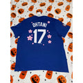Murakami Ohtani 17 Blue Tee Size Xl