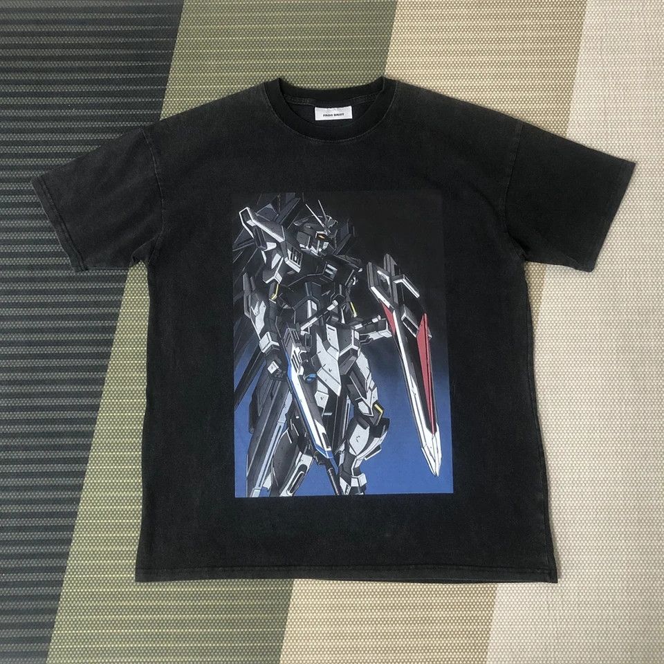 Japanese Brand Gundam Printed Vintage T Shirt Hoodie, Sweatshirt | FlexRushtees.com