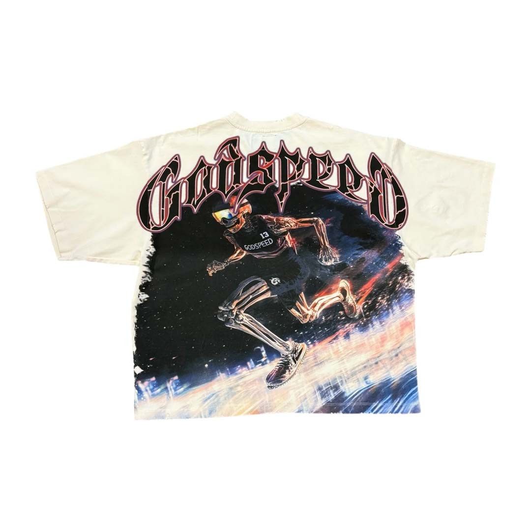 Godspeed Run Club Bone Tee Hoodie, Sweatshirt | FlexRushtees.com