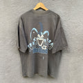 Thrashed Faded Vintage 90s Instinct Surfboard Oversized Tee Hoodie, Sweatshirt | FlexRushtees.com