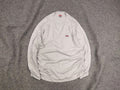 Vintage Ben Davis Design Oversized Logo Gray Long Sleeve