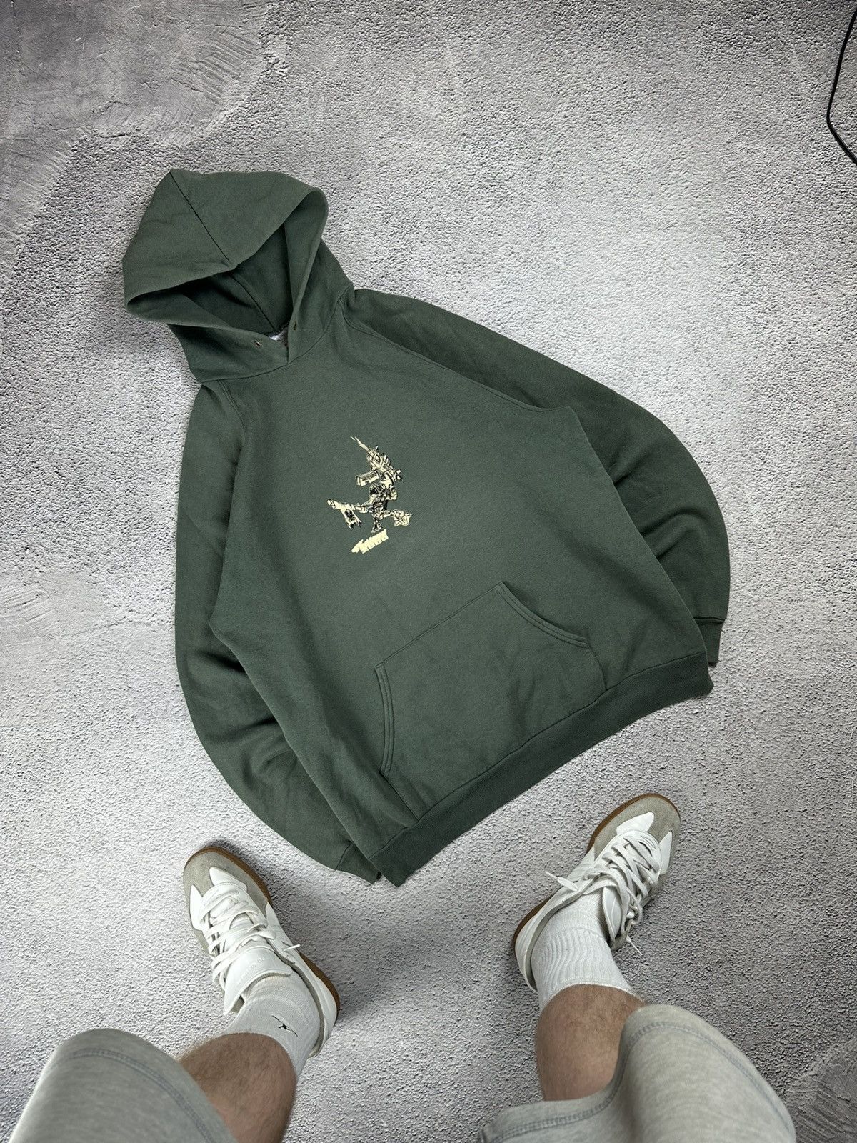 Fruit Of The Loom Vtg Screen Stars Fruit Of The Loom Boxed Hoodie 90s Faded