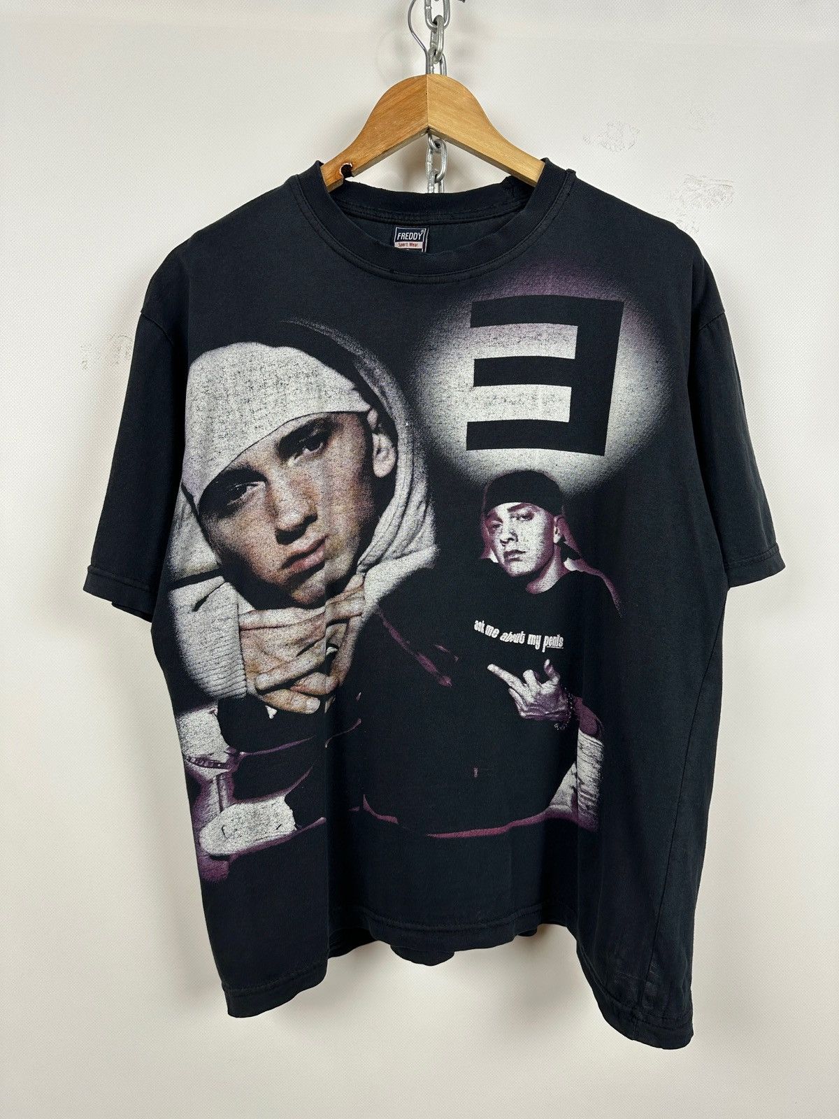 Vintage Eminem Ask Me About My Penis T Shirt Hoodie, Sweatshirt | FlexRushtees.com