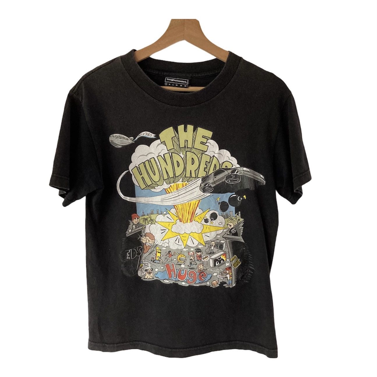 Vintage The Hundreds Car Tee Hoodie, Sweatshirt | FlexRushtees.com