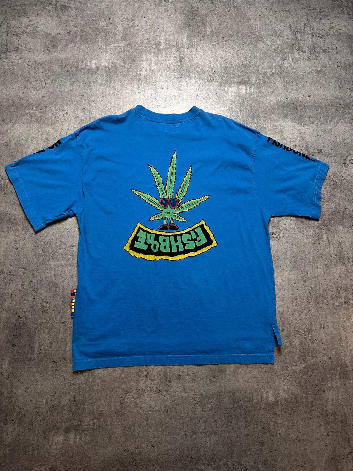 Bob Marley Fishbone Stoner Tshirt Vintage Tee Ganja Hoodie, Sweatshirt | FlexRushtees.com