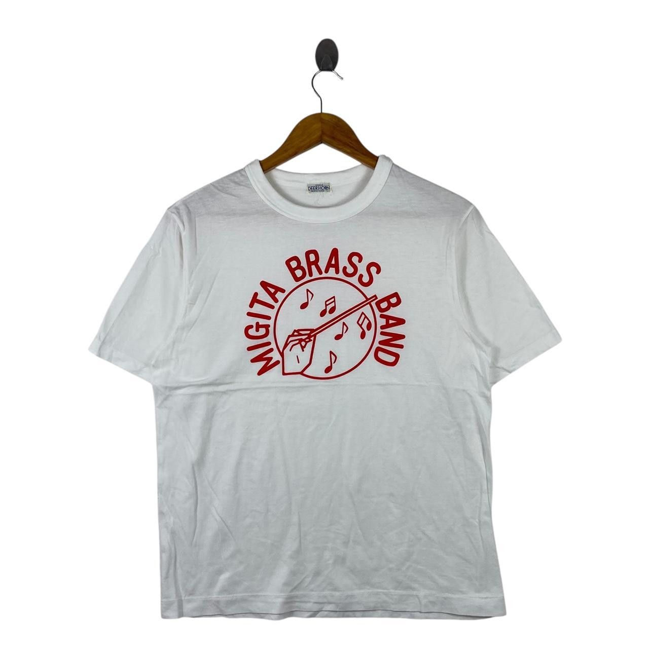 Vintage Migita Brass Band Japan Philharmonic Tee Shirt Jazz Hoodie, Sweatshirt | FlexRushtees.com