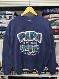 Jerzees X Vintage Vintage Jerzees Papa Is My Name Spoiling Is My Game