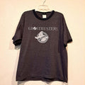 Vintage Y2k Ghostbusters T Shirt Gray Black Thunder Creek L