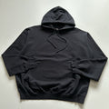 Vintage 2000s Sun Faded Black Blank Basic Pullover Hoodie Xl T-Shirts, Sweatshirt | FlexRushtees.com