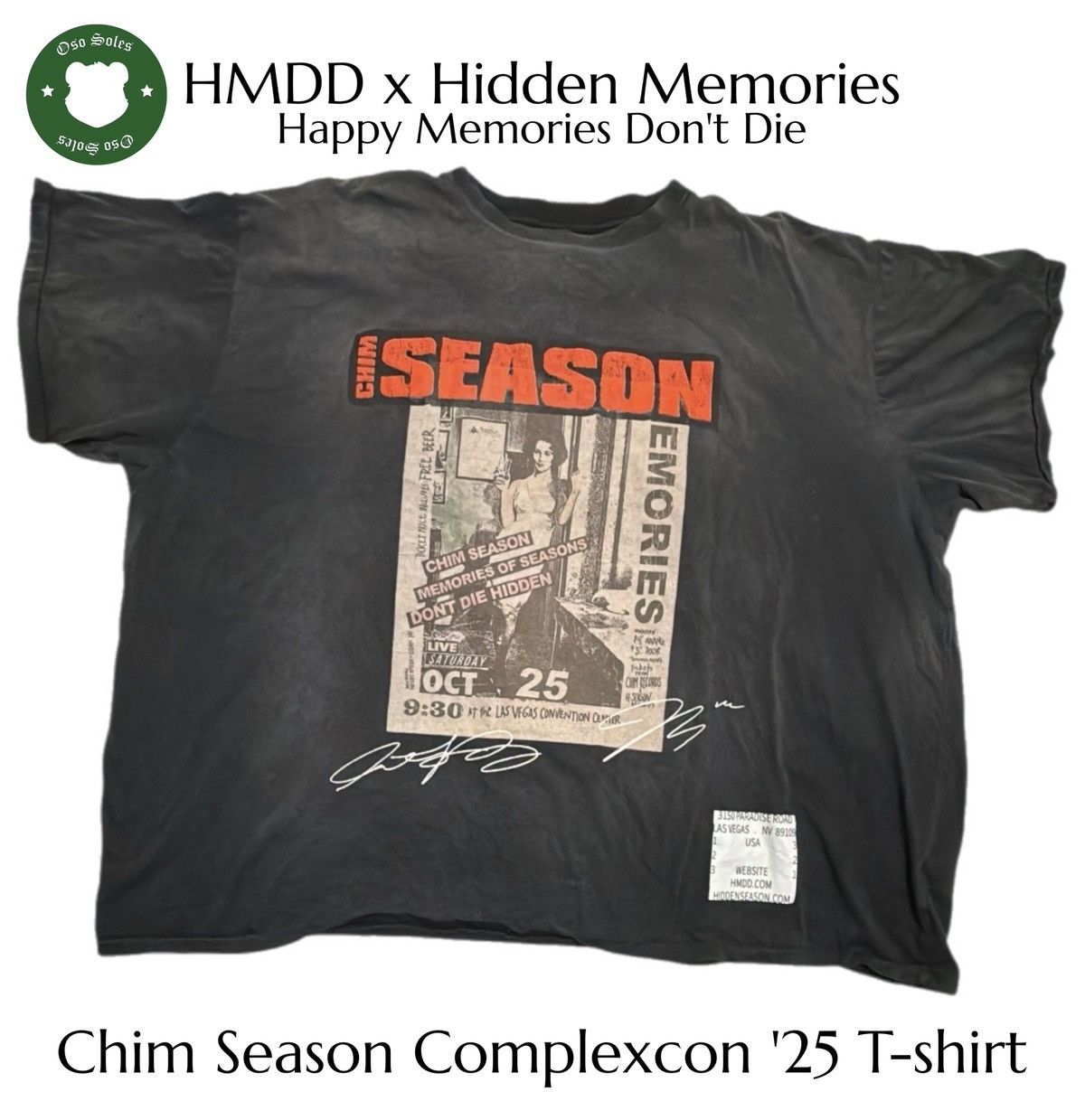 Hmdd Chim Season Complexcon 25 T Shirt Xxl Hoodie, Sweatshirt | FlexRushtees.com