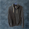 M H M Hoodie Mens Logg Dark Gray Large Drawstring Front Pockets All Seasons Hooded Pockets Fall Me