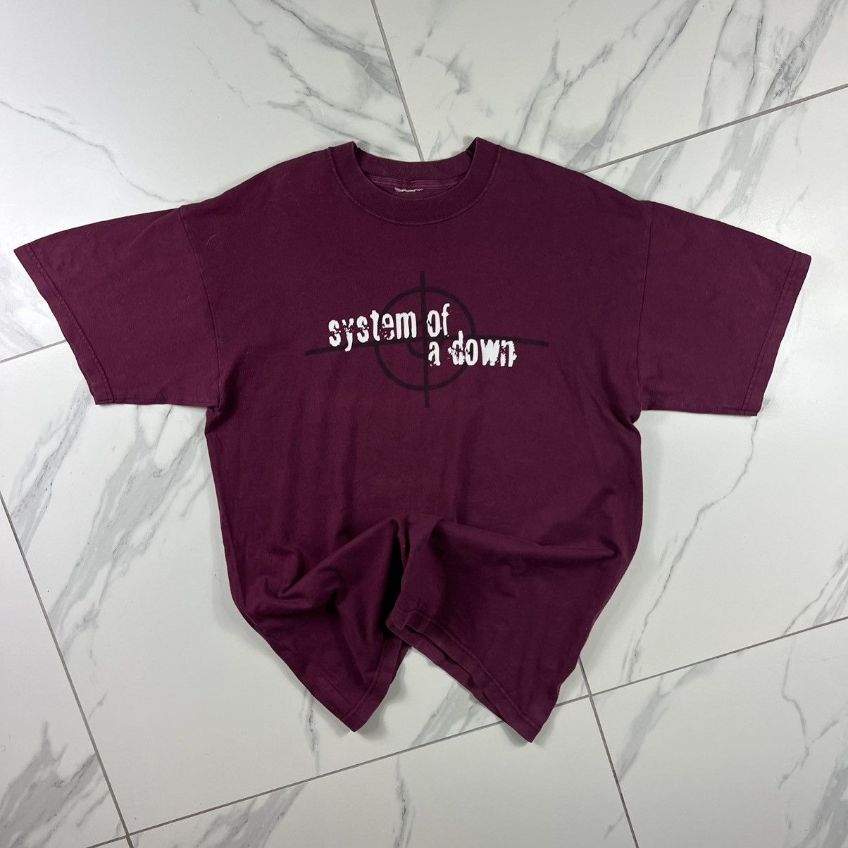 Vintage Rare Print System Of A Down Vintage Band Tee Byob Soad Rock Hoodie, Sweatshirt | FlexRushtees.com