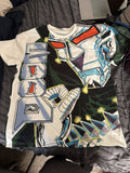 Vintage Soular Doctor Doom Fantastic Four White Vintage Style Tee
