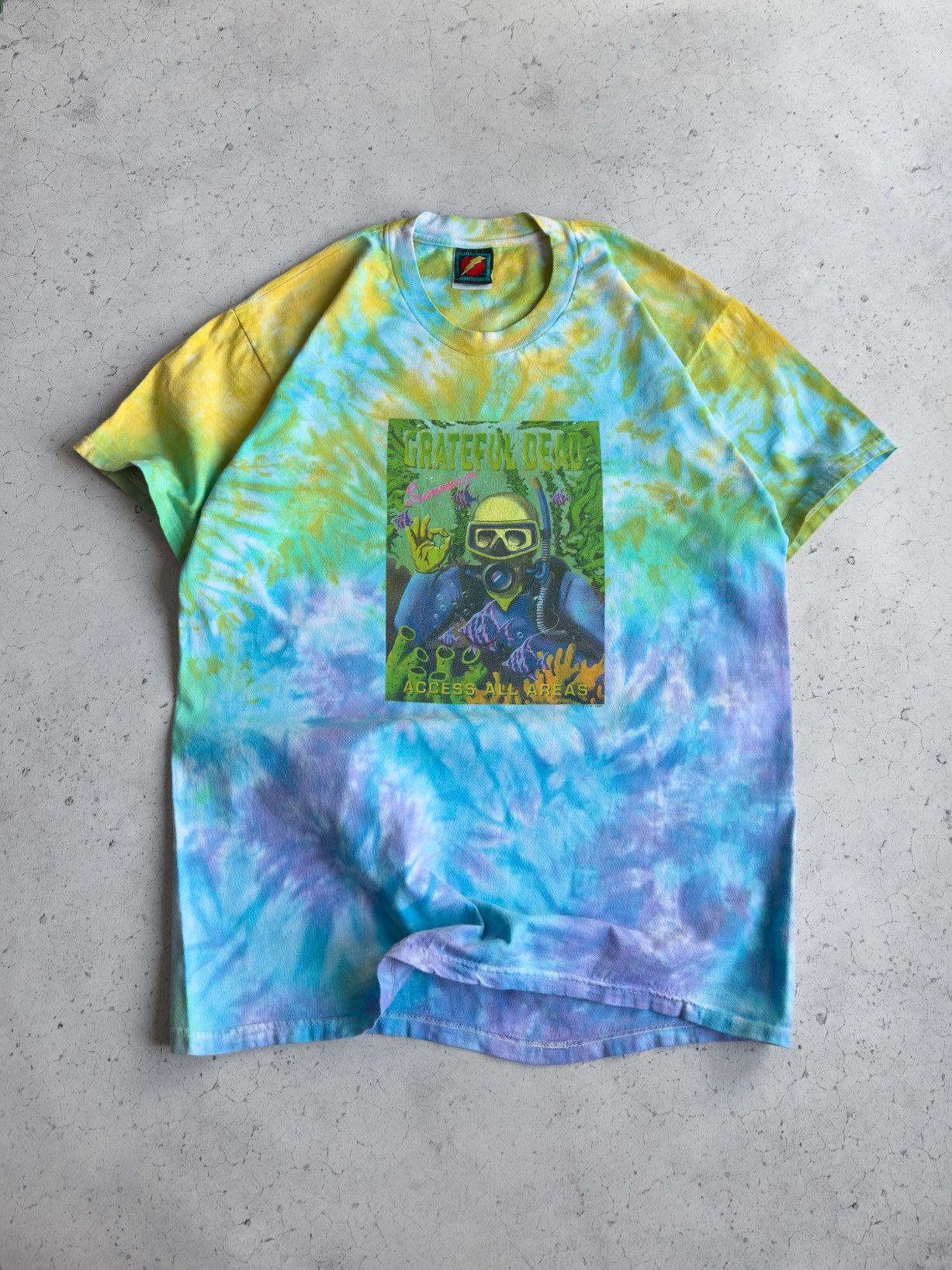 Grateful Dead Vintage 1997 Grateful Dead Summer 94 Access All Areas Tee Hoodie, Sweatshirt | FlexRushtees.com