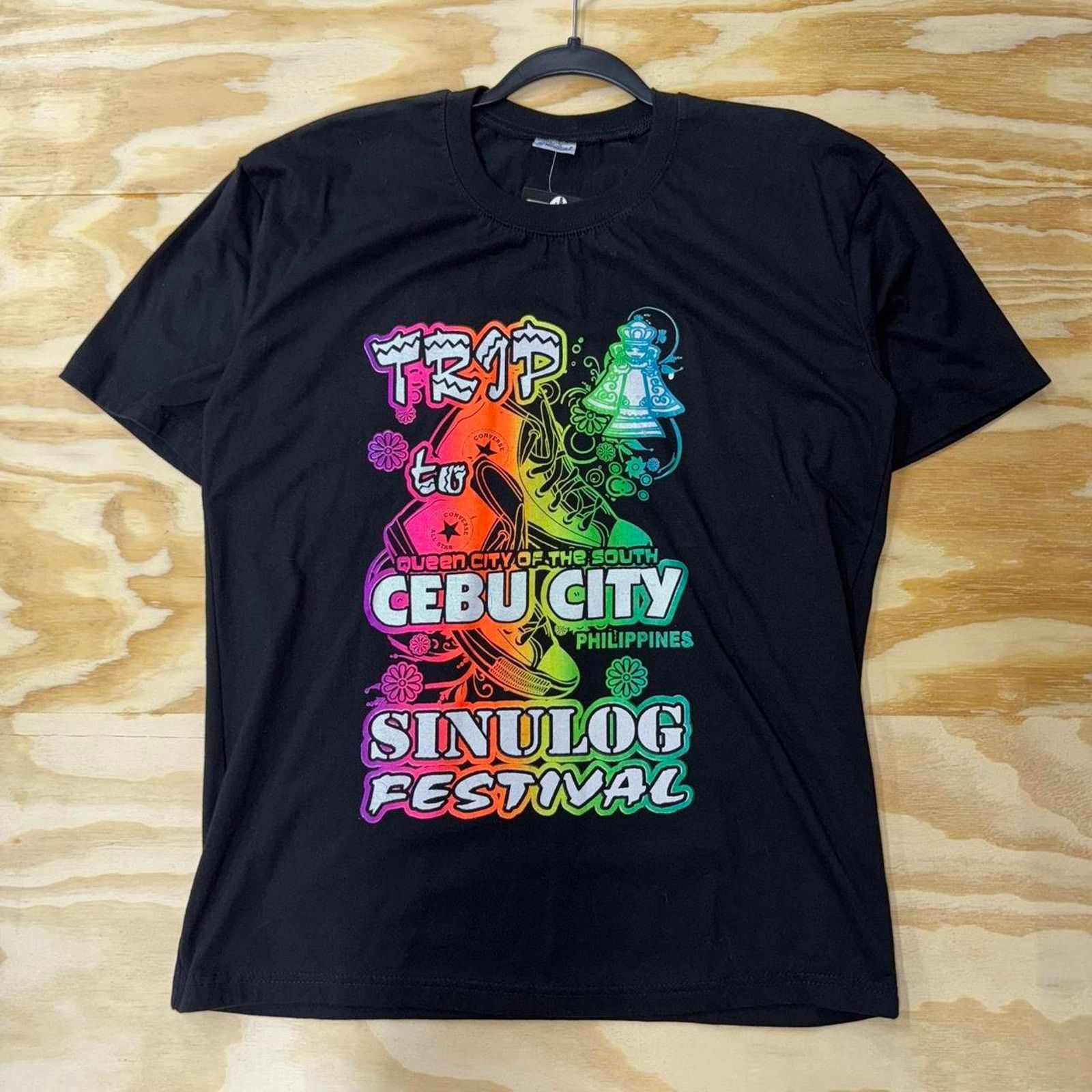 Converse Vintage Y2k Trippy 00s Converse Philippines Tourist T Shirt