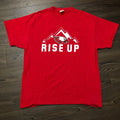 Other Men S Red Rise Up Eagle Mountain Graphic Tee