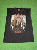 Vintage Sarcofago Brazil Sepultura Death Metal Cutoff Band T Shirt Hoodie, Sweatshirt | FlexRushtees.com