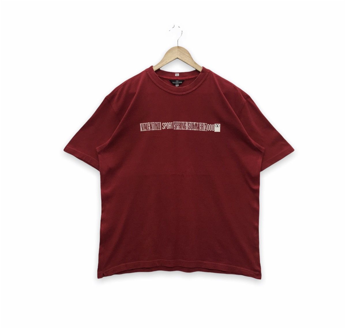 Valentino X Vintage Rare Vintage 2000 Valentino Sport Spring Summer Tee Hoodie, Sweatshirt | FlexRushtees.com